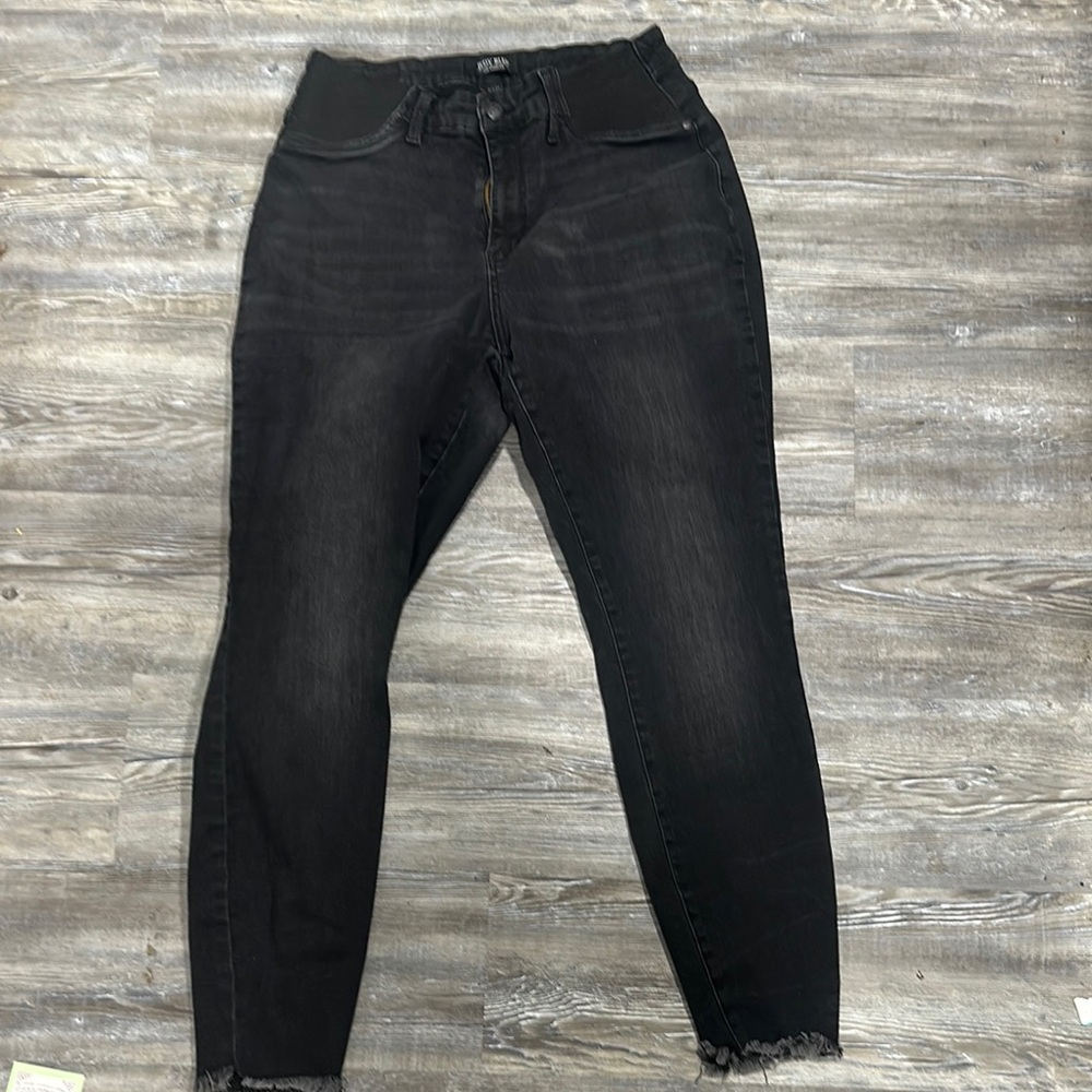 Judy Blue Black Skinny Jeans High-Rise Distressed